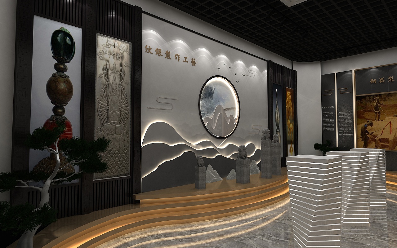 展览设计中的展台类型